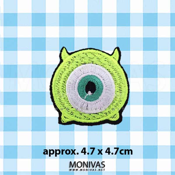 Monsters Inc University Mike (Tsum Tsum) Iron-On Patch - MONIVAS